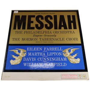 Handel Messiah 2xLP Ormandy Phila Orch Columbia M2L263 Mono Classical 1959 VG
